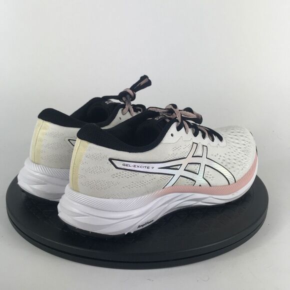 Asics Gel-Excite 7 White/Pink Athletic Running Shoes 1012A840 Women’s Size 7 - Picture 5 of 12